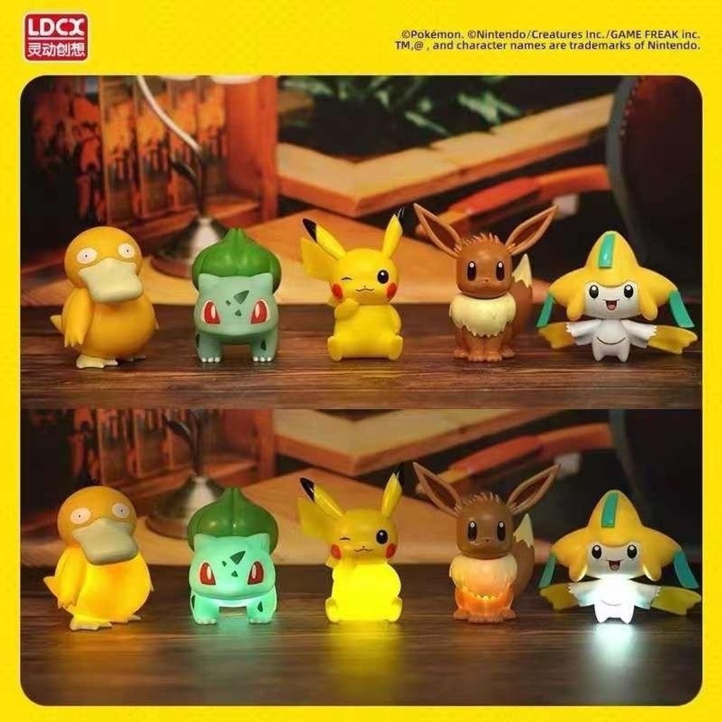 LDCX x Pokemon Blowing Light Figure Lamp Series-Pikachu-LDCX LAB-Ace Cards &amp; Collectibles