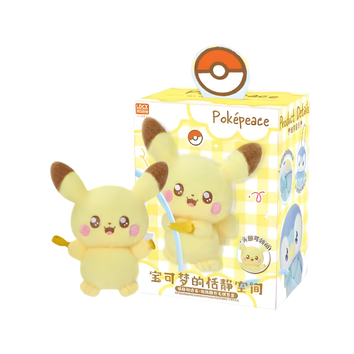LDCX x Pokepeace Peaceful First Encounter "Cuddle On The Go" Plush Blind Box