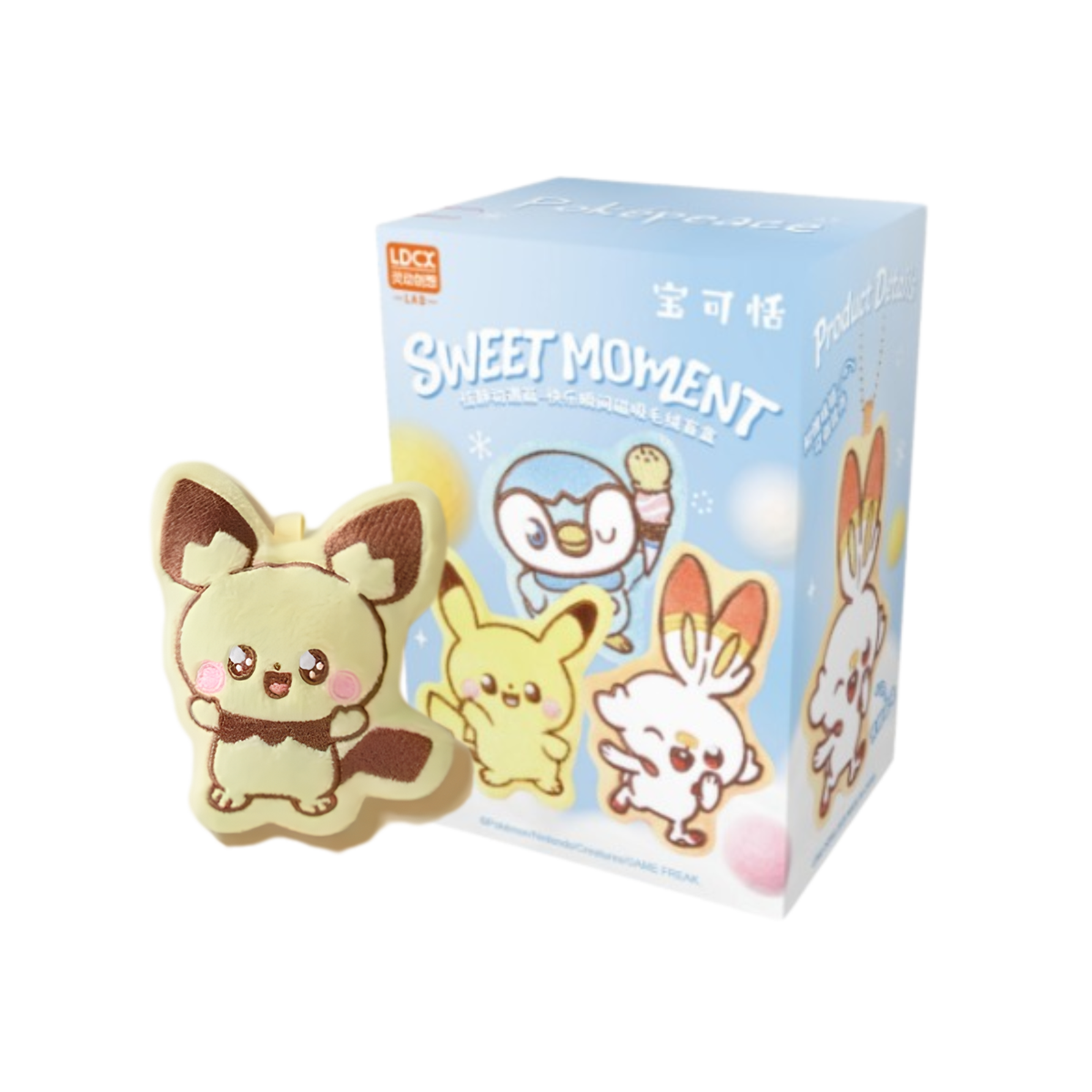 LDCX x Pokepeace Peaceful First Encounter "Happy Moment" Magnectic Plush Blind Box