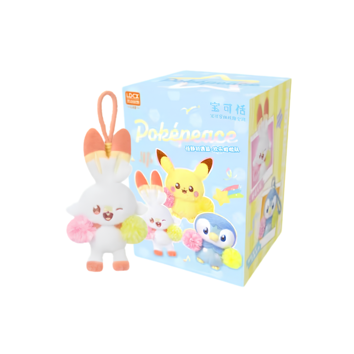 LDCX x Pokepeace Peaceful First Encounter "The Cheerful Cheerleading Squad" Plush Blind Box