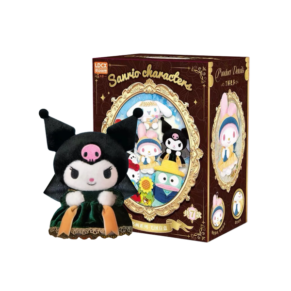 LDCX x Sanrio Characters "World Famous Painting Series" Plush Blind Box-Single Box (Random)-LDCX LAB-Ace Cards & Collectibles