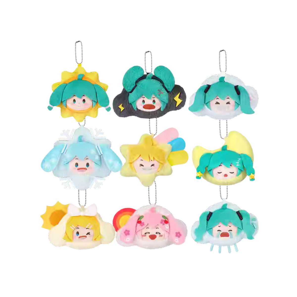 LDCX x Wayaya Hatsune Miku "Weather Moods Series" Plush Blind Box-Single Box (Random)-LDCX LAB-Ace Cards & Collectibles