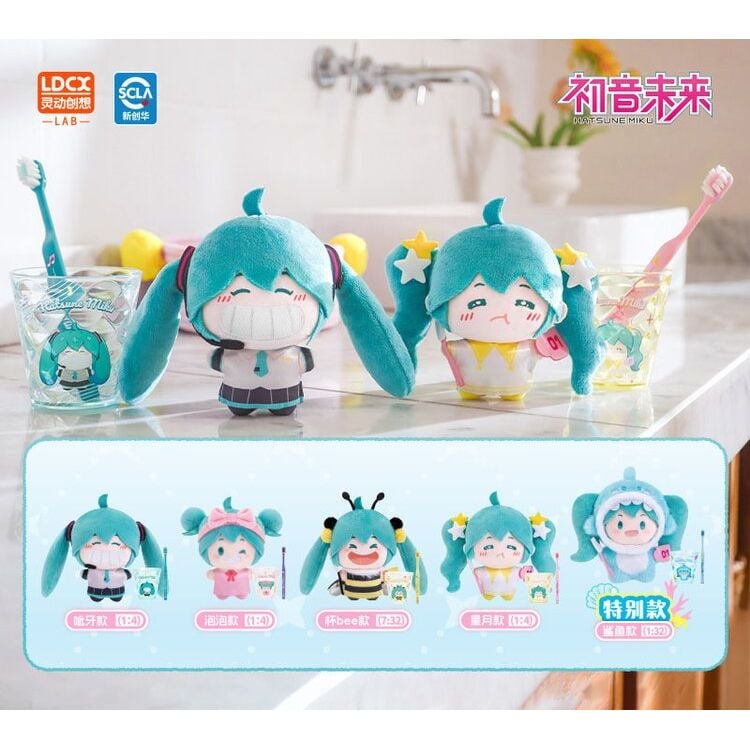 LDCX x Wayaya Style Hatsune Miku Plush Blind Box Vol.1-Whole box (4pcs)-LDCX LAB-Ace Cards & Collectibles