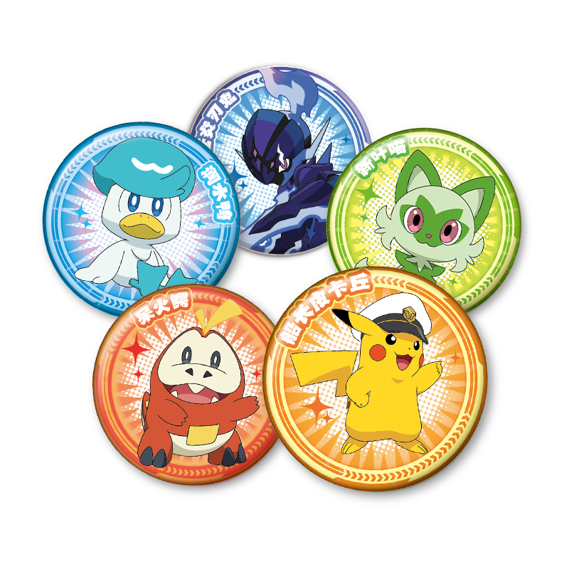 Pokemon Series Magnetic badge collection-Single Box-LDCX LAB-Ace Cards & Collectibles