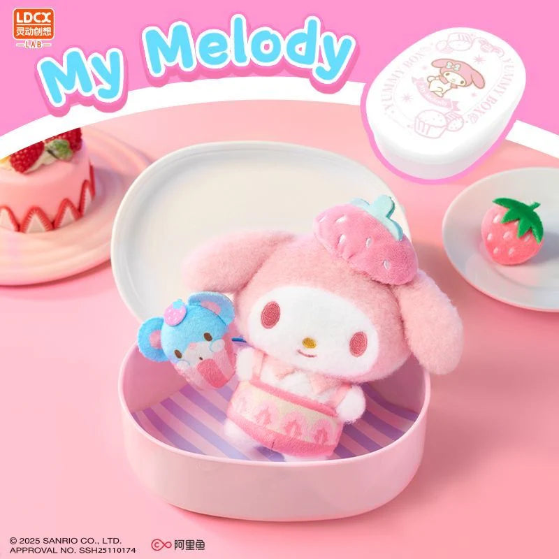 YUMMYBOX x Sanrio Characters Plush Blind Box-Single Box (Random)-LDCX LAB-Ace Cards & Collectibles