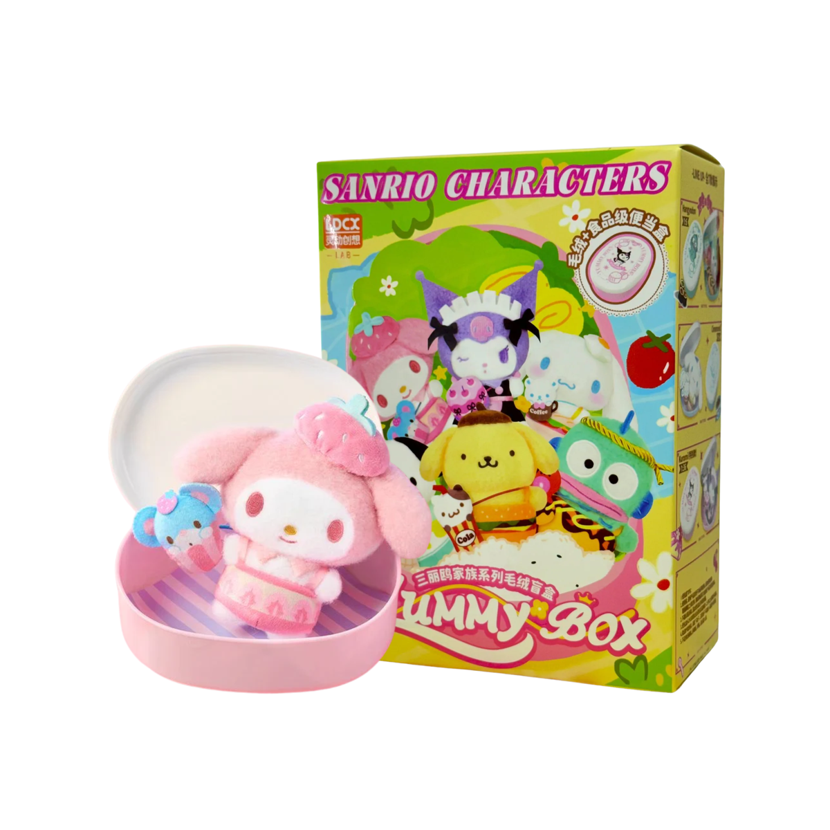 YUMMYBOX x Sanrio Characters Plush Blind Box-Single Box (Random)-LDCX LAB-Ace Cards & Collectibles