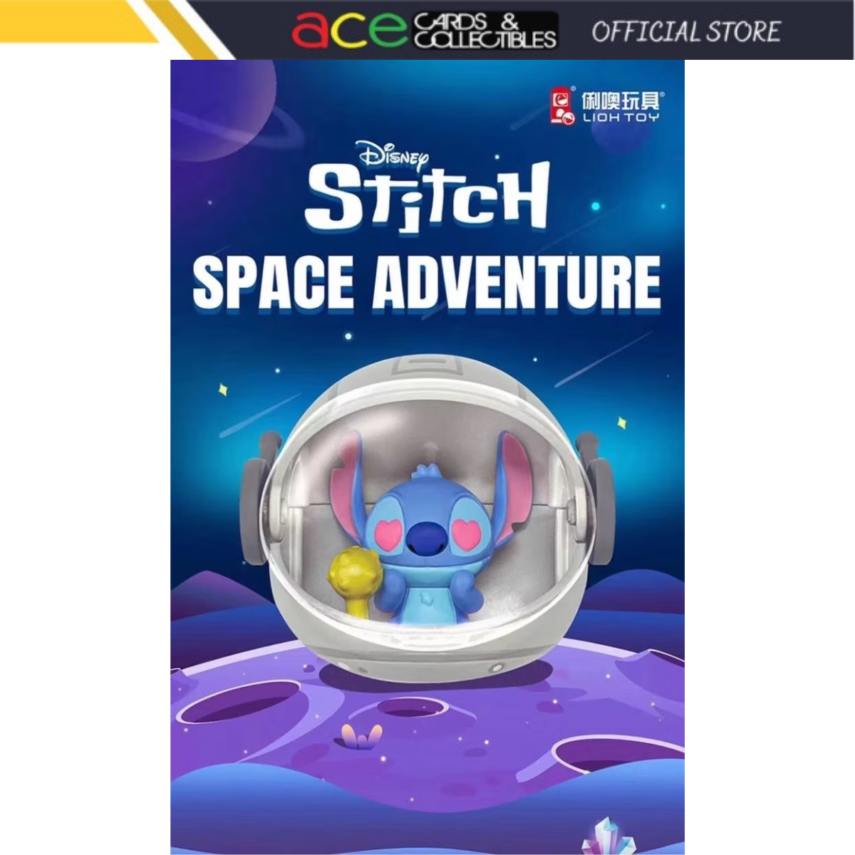 Lioh Toy x Disney Stitch Space Adventure Series-Single Box (Random)-Lioh Toy-Ace Cards &amp; Collectibles