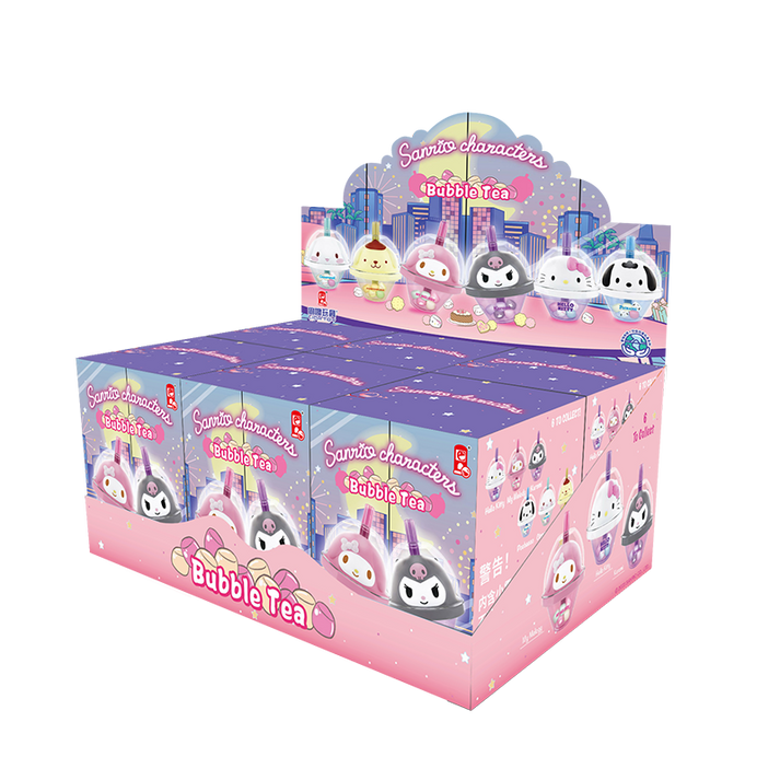 Lioh Toy x Sanrio Characters Bubble Tea Series-Display Box (6pcs)-Lioh Toy-Ace Cards &amp; Collectibles