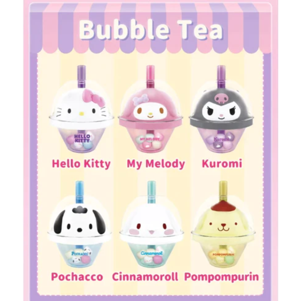 Lioh Toy x Sanrio Characters Bubble Tea Series-Single Box (Random)-Lioh Toy-Ace Cards & Collectibles