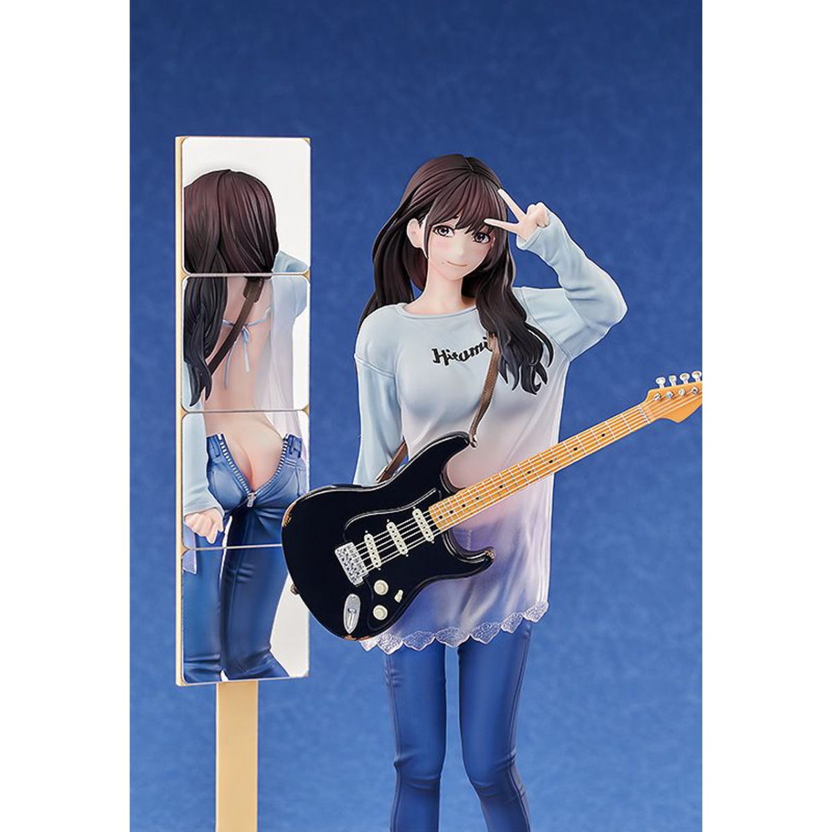 Guitar MeiMei 1/7 PVC Figure With Mirror "Flower"-Luminous Box-Ace Cards & Collectibles