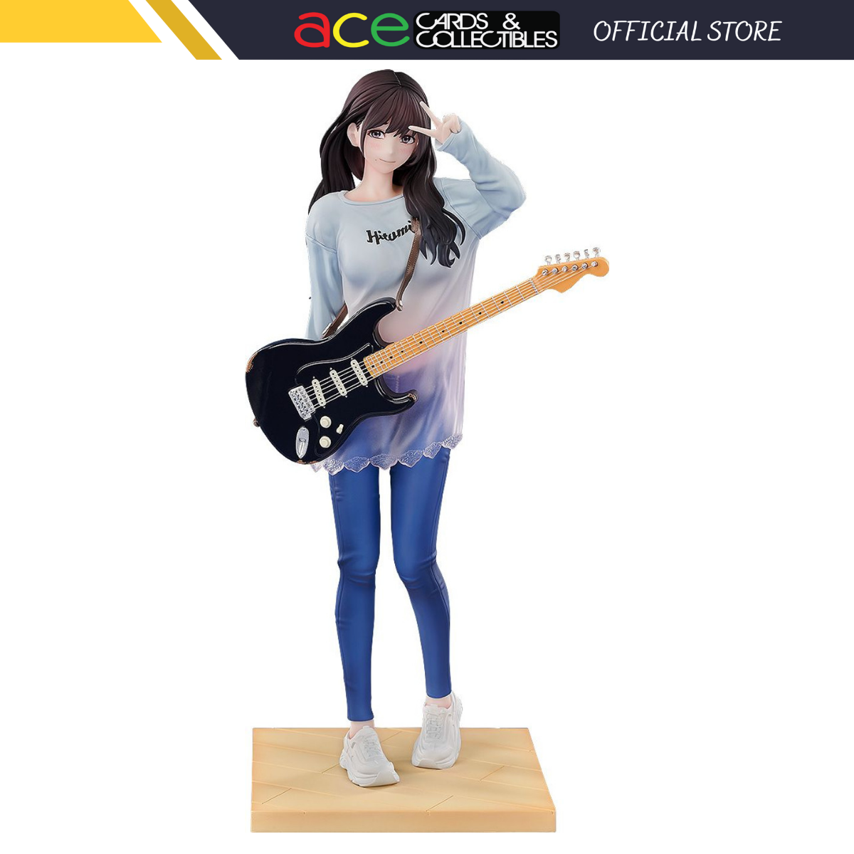 Guitar MeiMei 1/7 PVC Figure With Mirror "Flower"-Luminous Box-Ace Cards & Collectibles