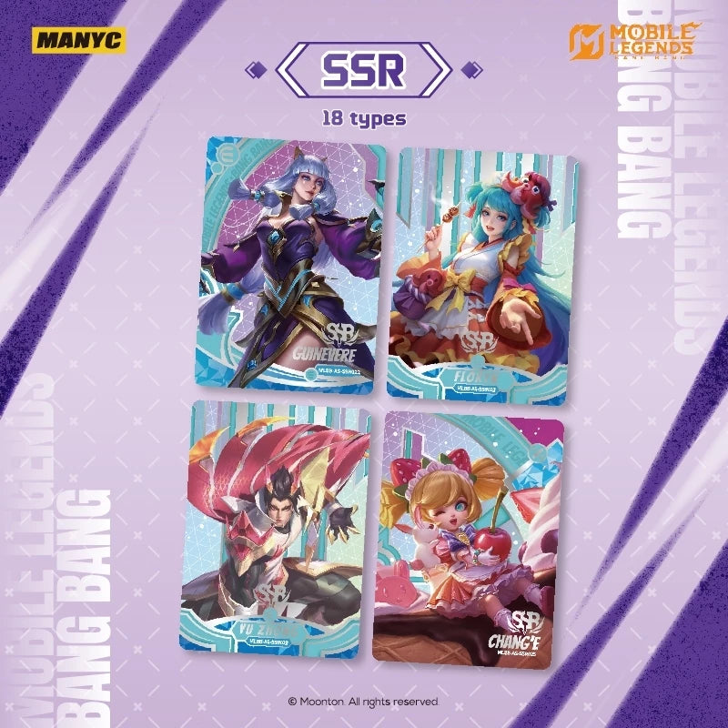 Mobile Legend Bang Bang Legendary Pack Vol.2 无尽对决收藏卡牌传奇包 第二弹 (Simplified Chinese)-Single Pack (Random)-MANYC-Ace Cards & Collectibles