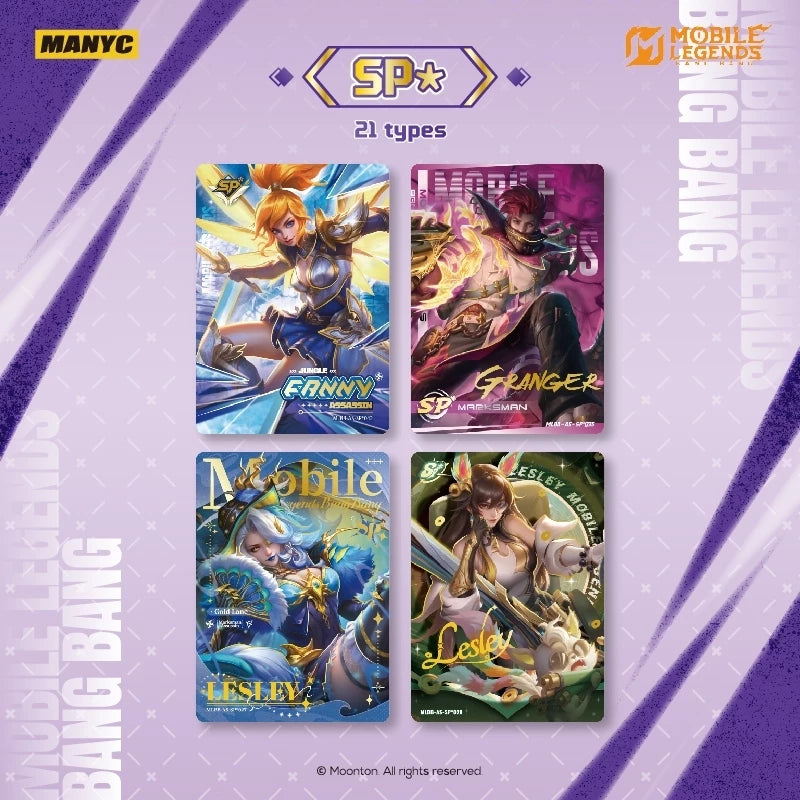 Mobile Legend Bang Bang Legendary Pack Vol.2 无尽对决收藏卡牌传奇包 第二弹 (Simplified Chinese)-Single Pack (Random)-MANYC-Ace Cards & Collectibles