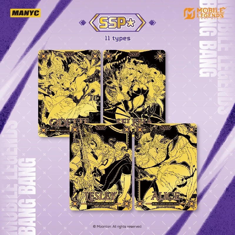 Mobile Legend Bang Bang Legendary Pack Vol.2 无尽对决收藏卡牌传奇包 第二弹 (Simplified Chinese)-Single Pack (Random)-MANYC-Ace Cards & Collectibles