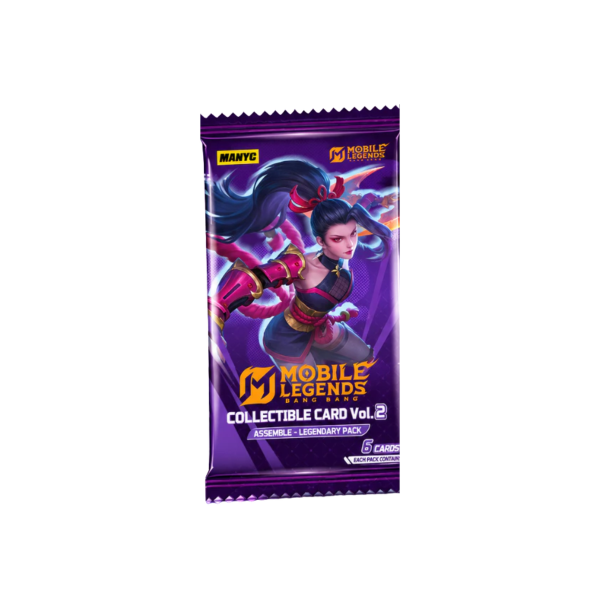 Mobile Legend Bang Bang Legendary Pack Vol.2 无尽对决收藏卡牌传奇包 第二弹 (Simplified Chinese)-Single Pack (Random)-MANYC-Ace Cards & Collectibles
