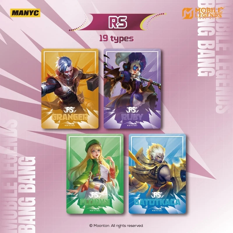 Mobile Legend Bang Bang Treasure Pack Vol.2 无尽对决收藏卡牌宝藏包 第二弹 (Simplified Chinese)-Single Pack (Random)-MANYC-Ace Cards & Collectibles