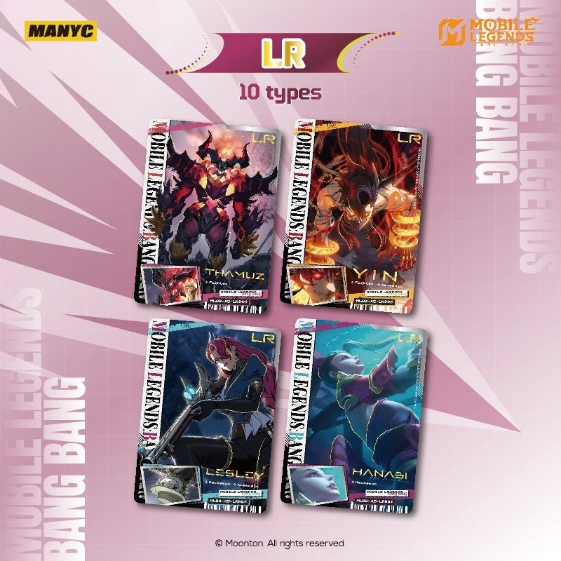 Mobile Legend Bang Bang Treasure Pack Vol.2 无尽对决收藏卡牌宝藏包 第二弹 (Simplified Chinese)-Single Pack (Random)-MANYC-Ace Cards & Collectibles