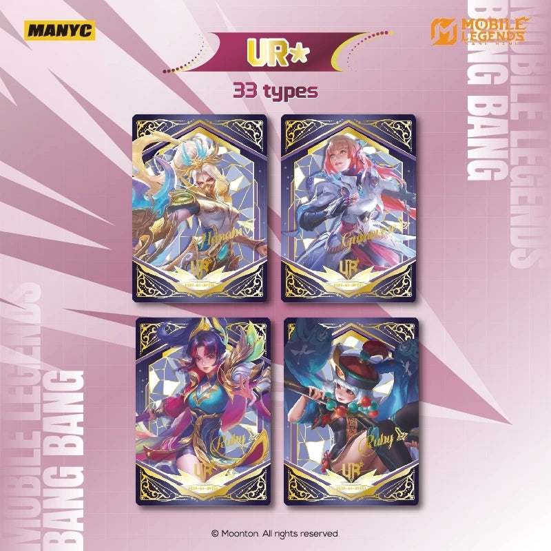 Mobile Legend Bang Bang Treasure Pack Vol.2 无尽对决收藏卡牌宝藏包 第二弹 (Simplified Chinese)-Single Pack (Random)-MANYC-Ace Cards & Collectibles