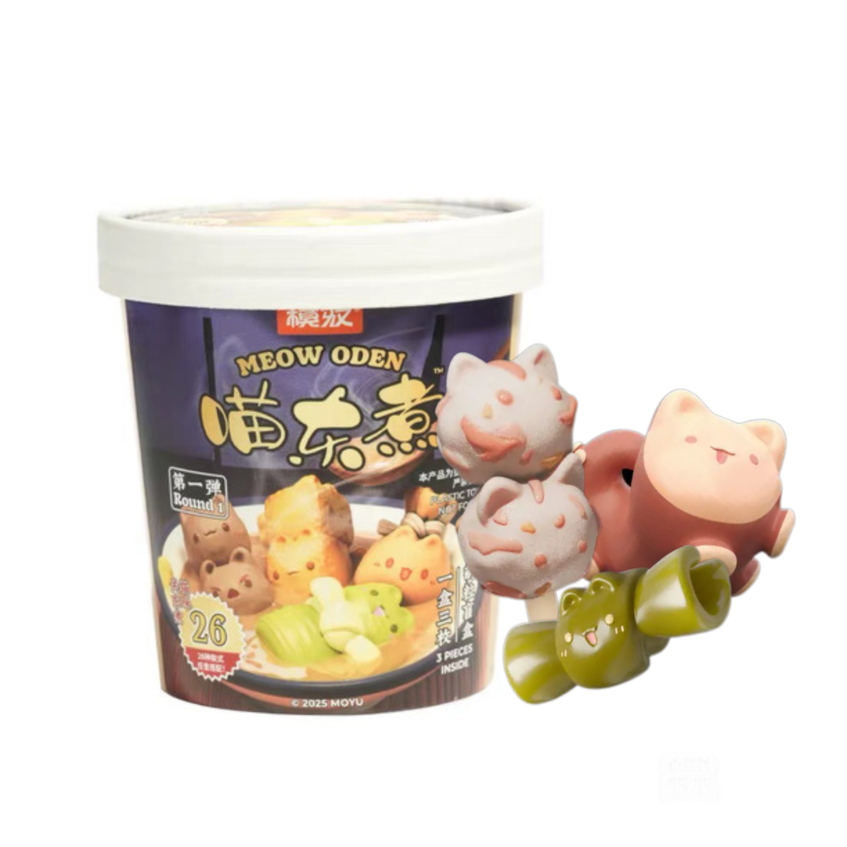 Meow Oden Mini Blind Box Round 1-Single Box (Random)-MOYU-Ace Cards & Collectibles