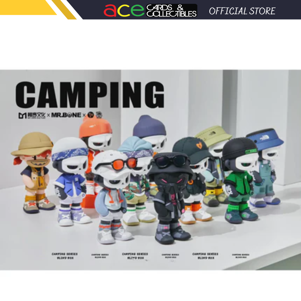 MR.BONE Camping & Zombie Dog Series Blind Box-Combo (1+1)-MY OWN CULTURE-Ace Cards & Collectibles