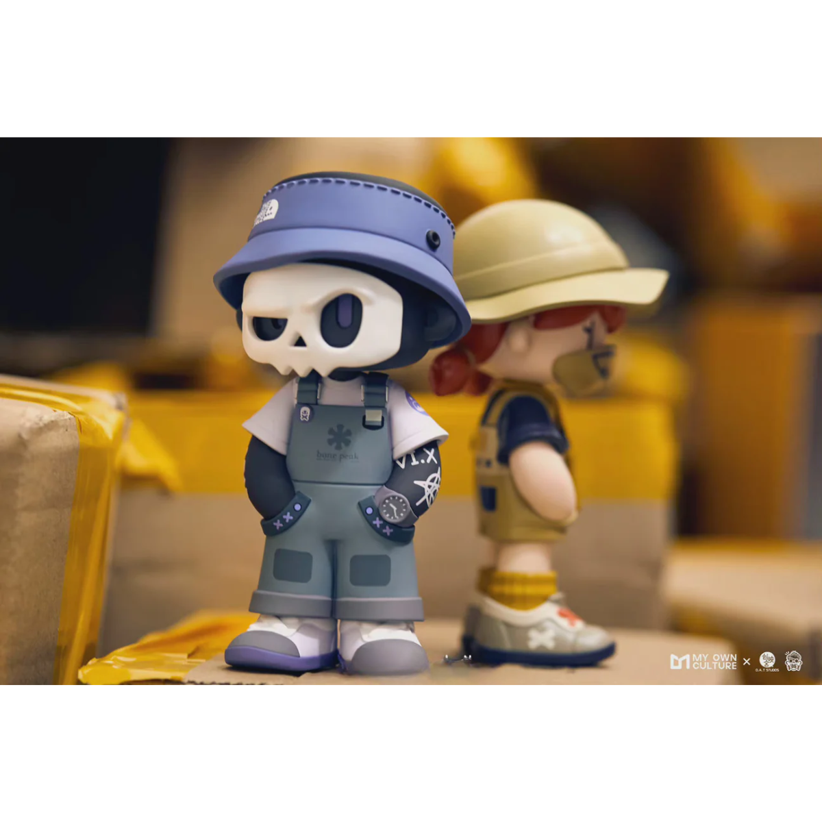 MR.BONE Camping & Zombie Dog Series Blind Box-Mr.Bone (1 Box)-MY OWN CULTURE-Ace Cards & Collectibles