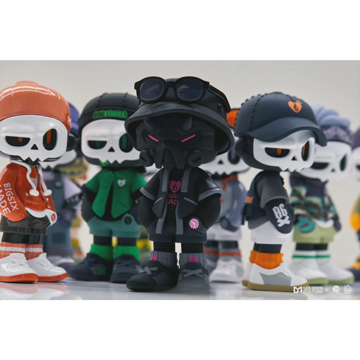 MR.BONE Camping & Zombie Dog Series Blind Box-Mr.Bone (1 Box)-MY OWN CULTURE-Ace Cards & Collectibles
