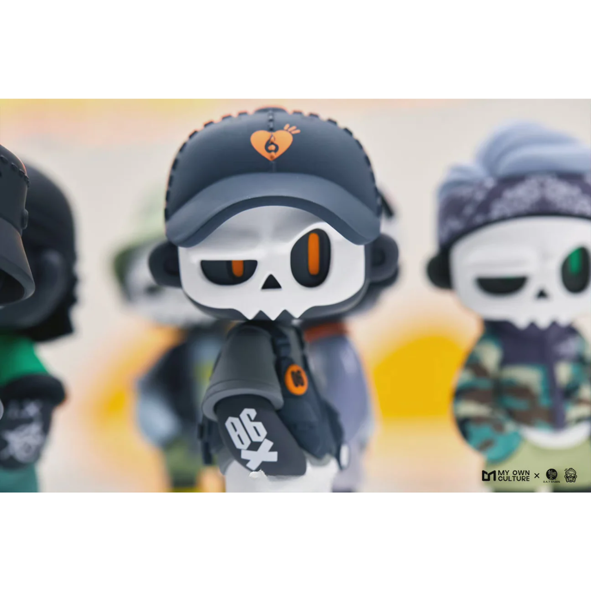 MR.BONE Camping & Zombie Dog Series Blind Box-Mr.Bone (1 Box)-MY OWN CULTURE-Ace Cards & Collectibles