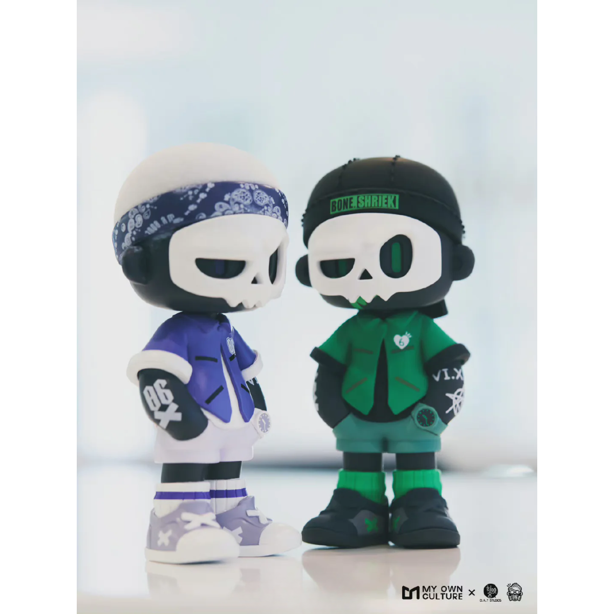 MR.BONE Camping & Zombie Dog Series Blind Box-Mr.Bone (1 Box)-MY OWN CULTURE-Ace Cards & Collectibles