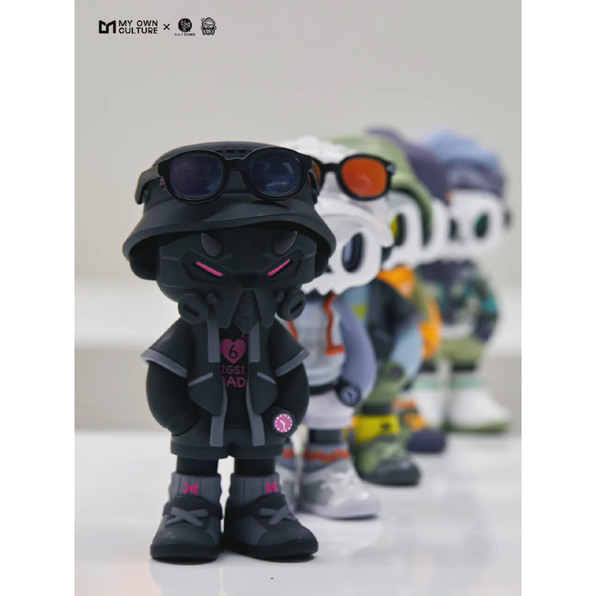 MR.BONE Camping & Zombie Dog Series Blind Box-Mr.Bone (1 Box)-MY OWN CULTURE-Ace Cards & Collectibles