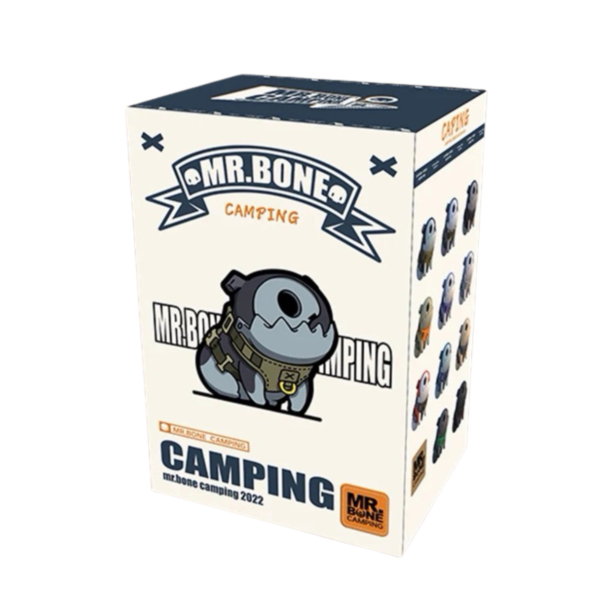 MR.BONE Camping & Zombie Dog Series Blind Box-Zombie Dog (1 Box)-MY OWN CULTURE-Ace Cards & Collectibles