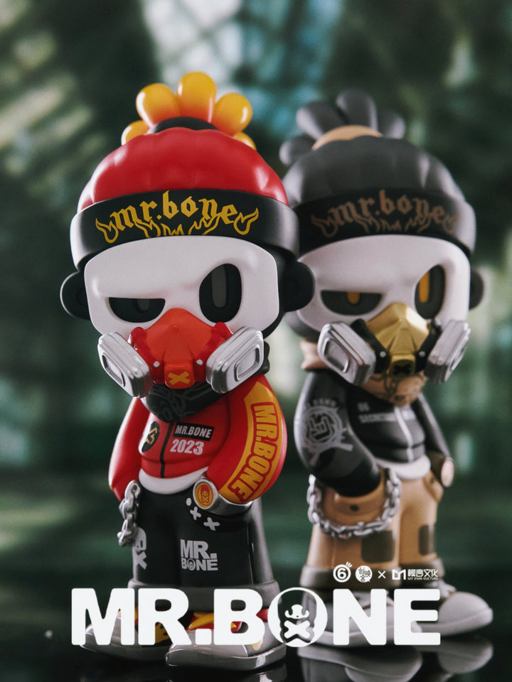 MR.BONE The Wild One &amp; Wild Dog Blind Box Series-Combo Set (1+1)-MY OWN CULTURE-Ace Cards &amp; Collectibles