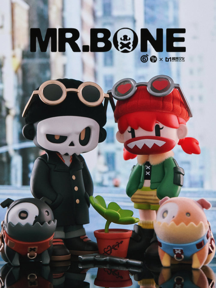 MR.BONE The Wild One &amp; Wild Dog Blind Box Series-Combo Set (1+1)-MY OWN CULTURE-Ace Cards &amp; Collectibles