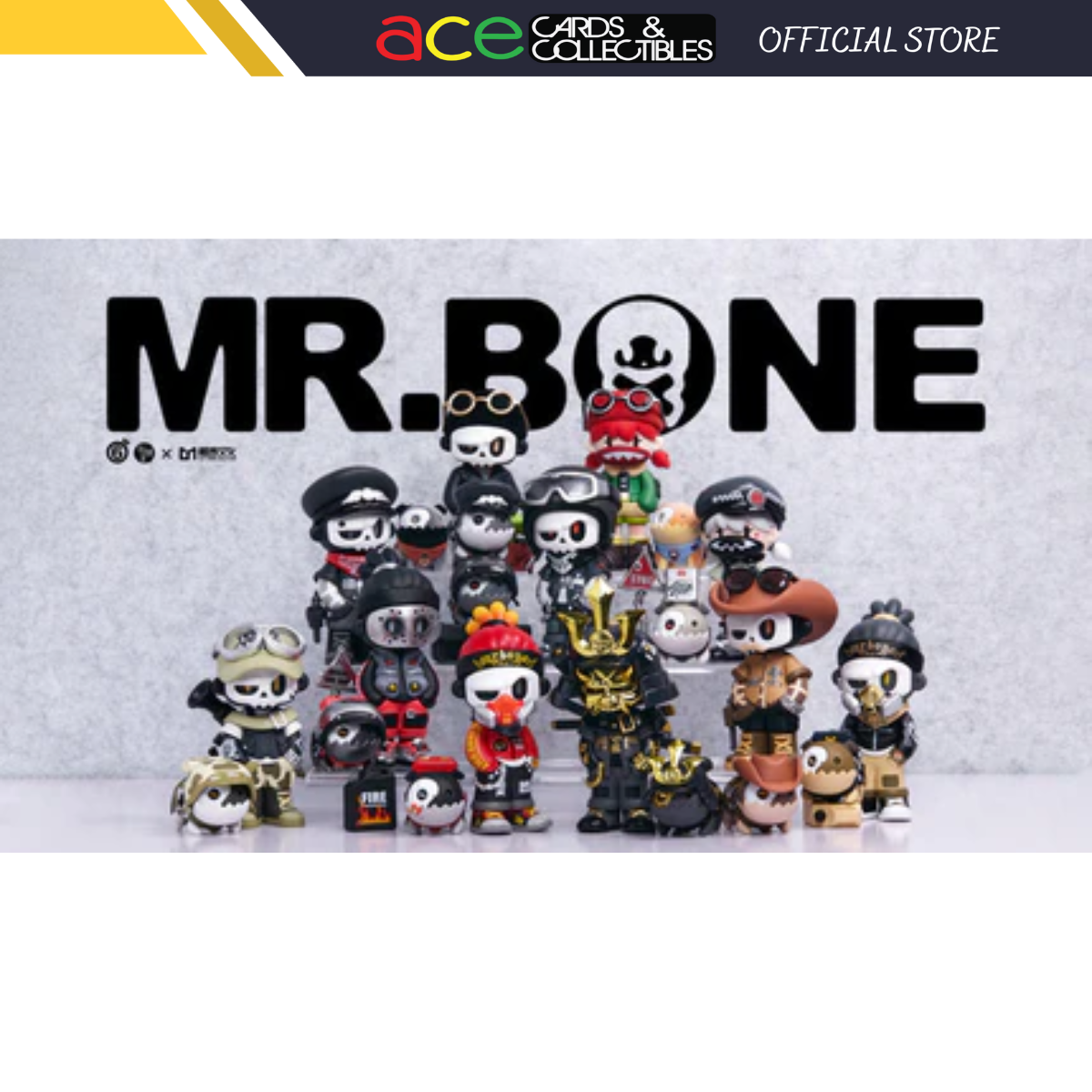 MR.BONE The Wild One & Wild Dog Blind Box Series-Whole Box Set (1+1)-MY OWN CULTURE-Ace Cards & Collectibles