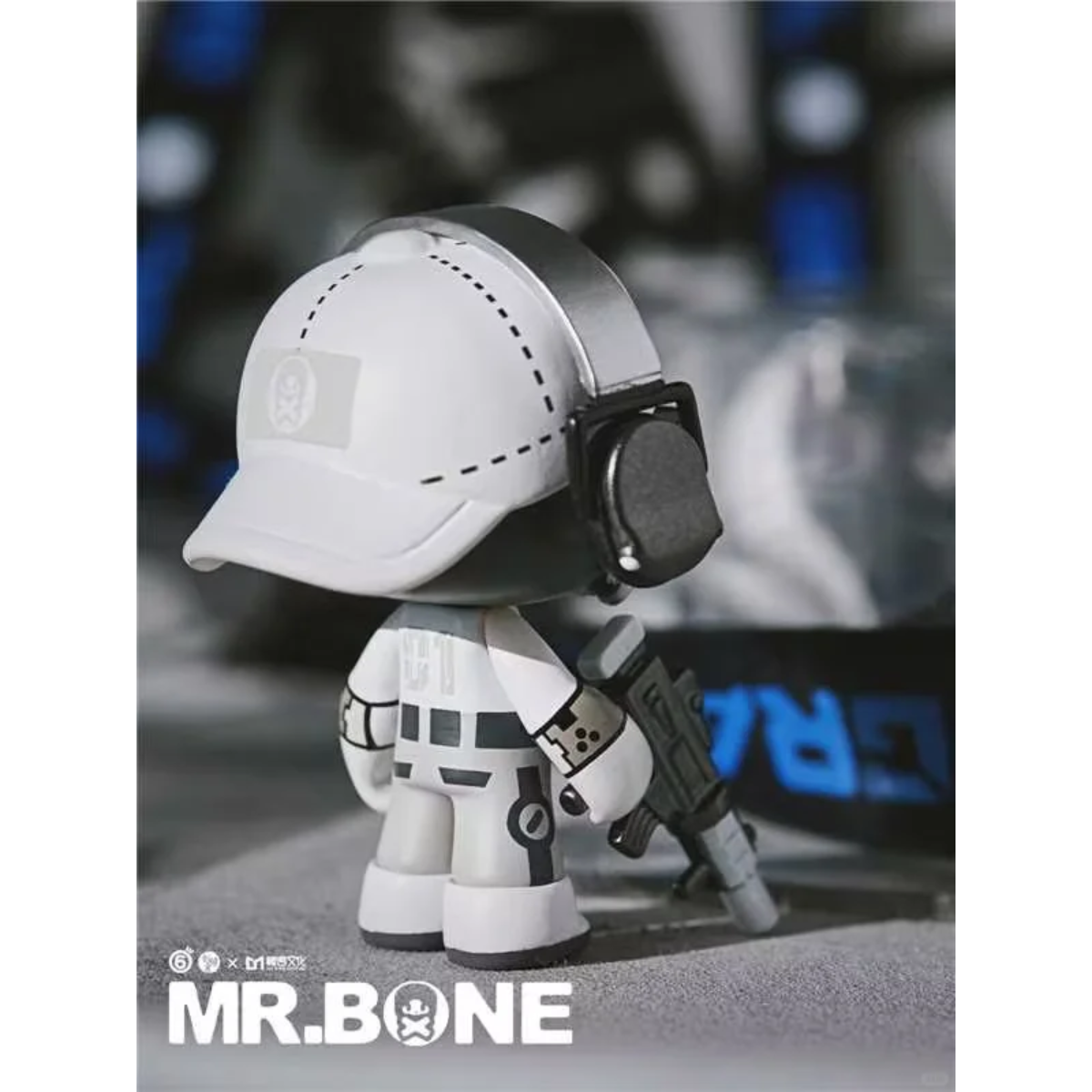 MR.BONE mini "White Solomon" (Special Edition)-MY OWN CULTURE-Ace Cards & Collectibles