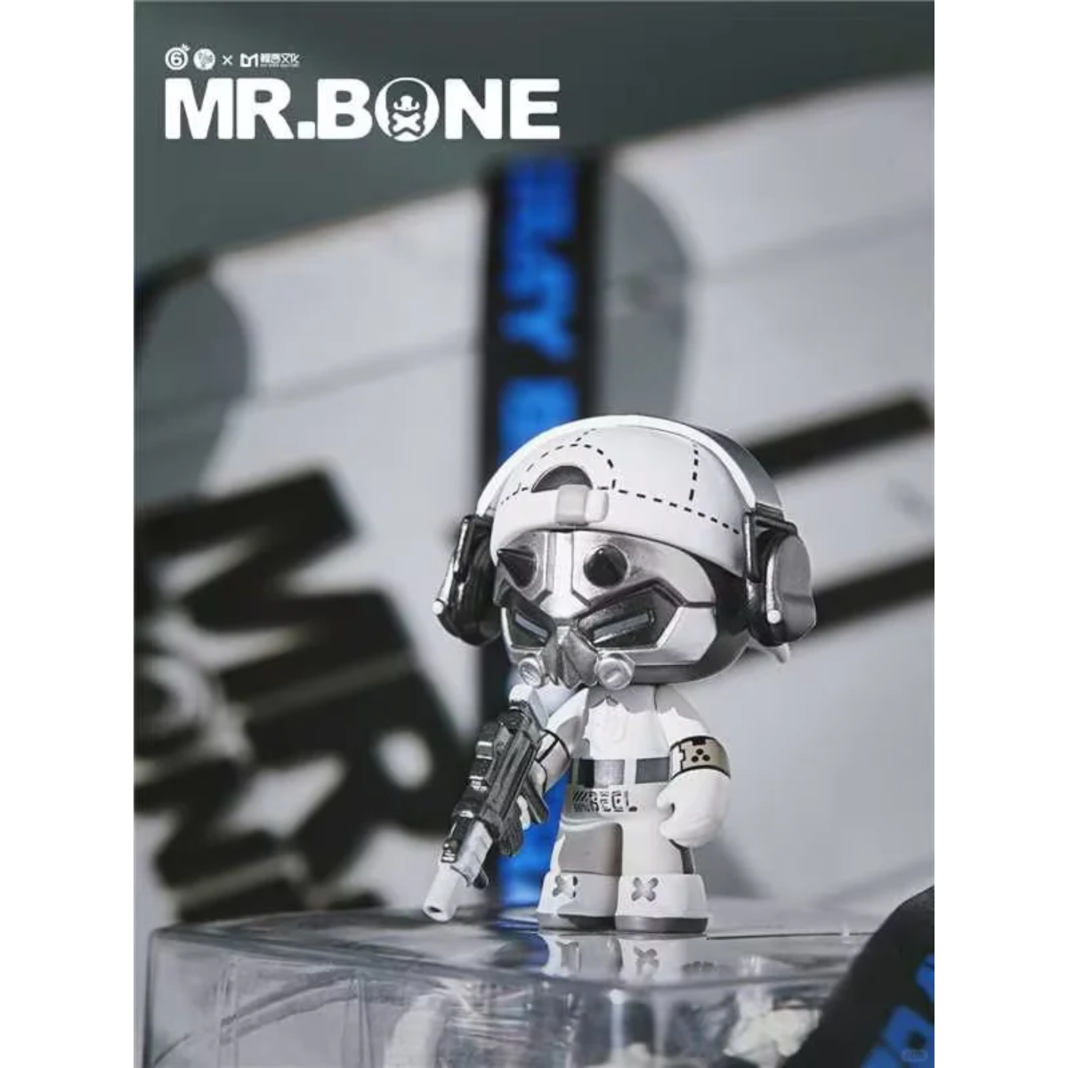 MR.BONE mini "White Solomon" (Special Edition)-MY OWN CULTURE-Ace Cards & Collectibles