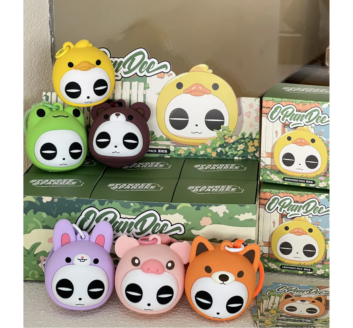 China Moe Town x OPanDee Animal Earphone Pack Series-Single Box (Random)-M.A Toys-Ace Cards & Collectibles