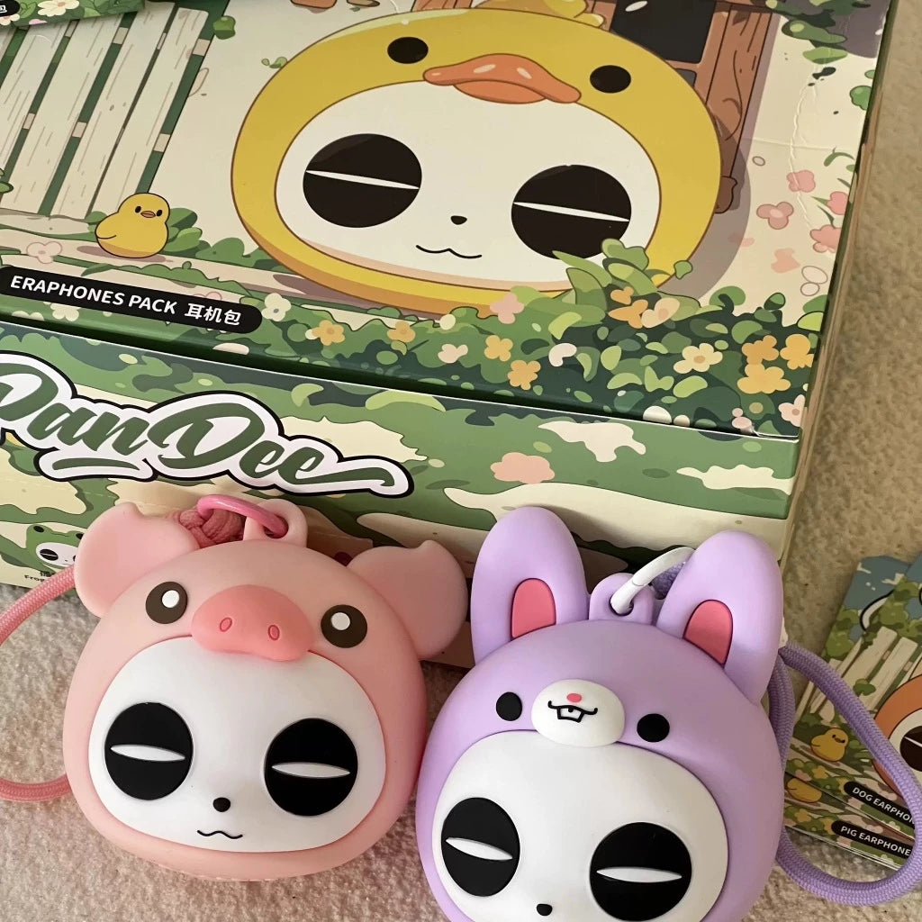 China Moe Town x OPanDee Animal Earphone Pack Series-Single Box (Random)-M.A Toys-Ace Cards &amp; Collectibles