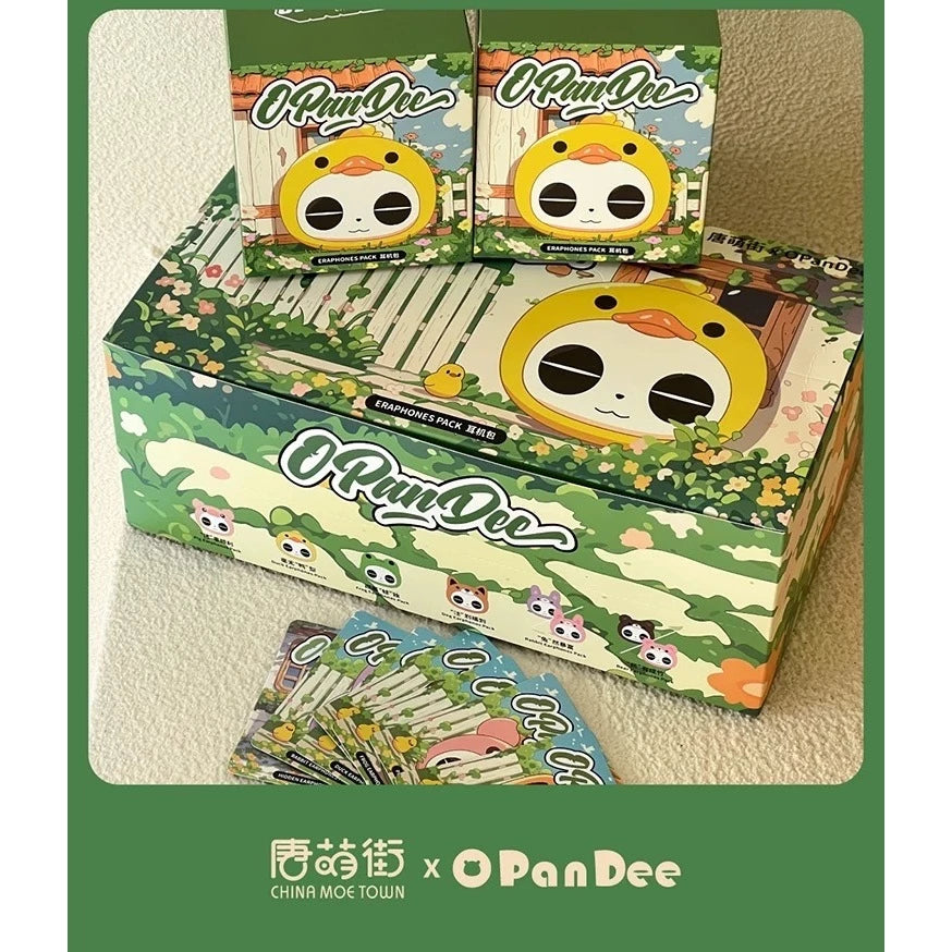 China Moe Town x OPanDee Animal Earphone Pack Series-Single Box (Random)-M.A Toys-Ace Cards &amp; Collectibles