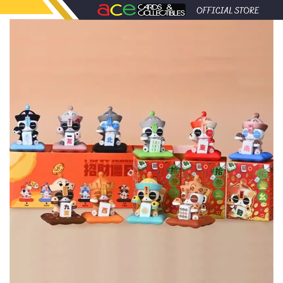 China Moe Town x OPanDee Lucky Zombie Party Thirteen Orphans Series-Single Box (Random)-M.A Toys-Ace Cards & Collectibles