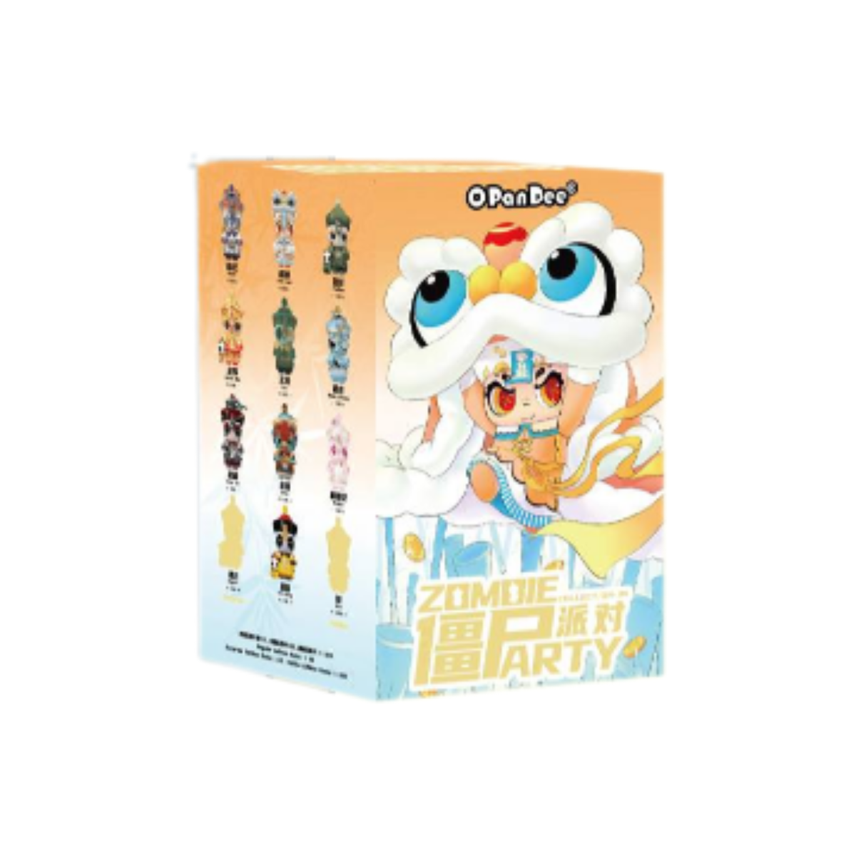 China Moe Town x OPanDee Zombie Party 4.0 Series-Single Box (Random)-M.A Toys-Ace Cards & Collectibles