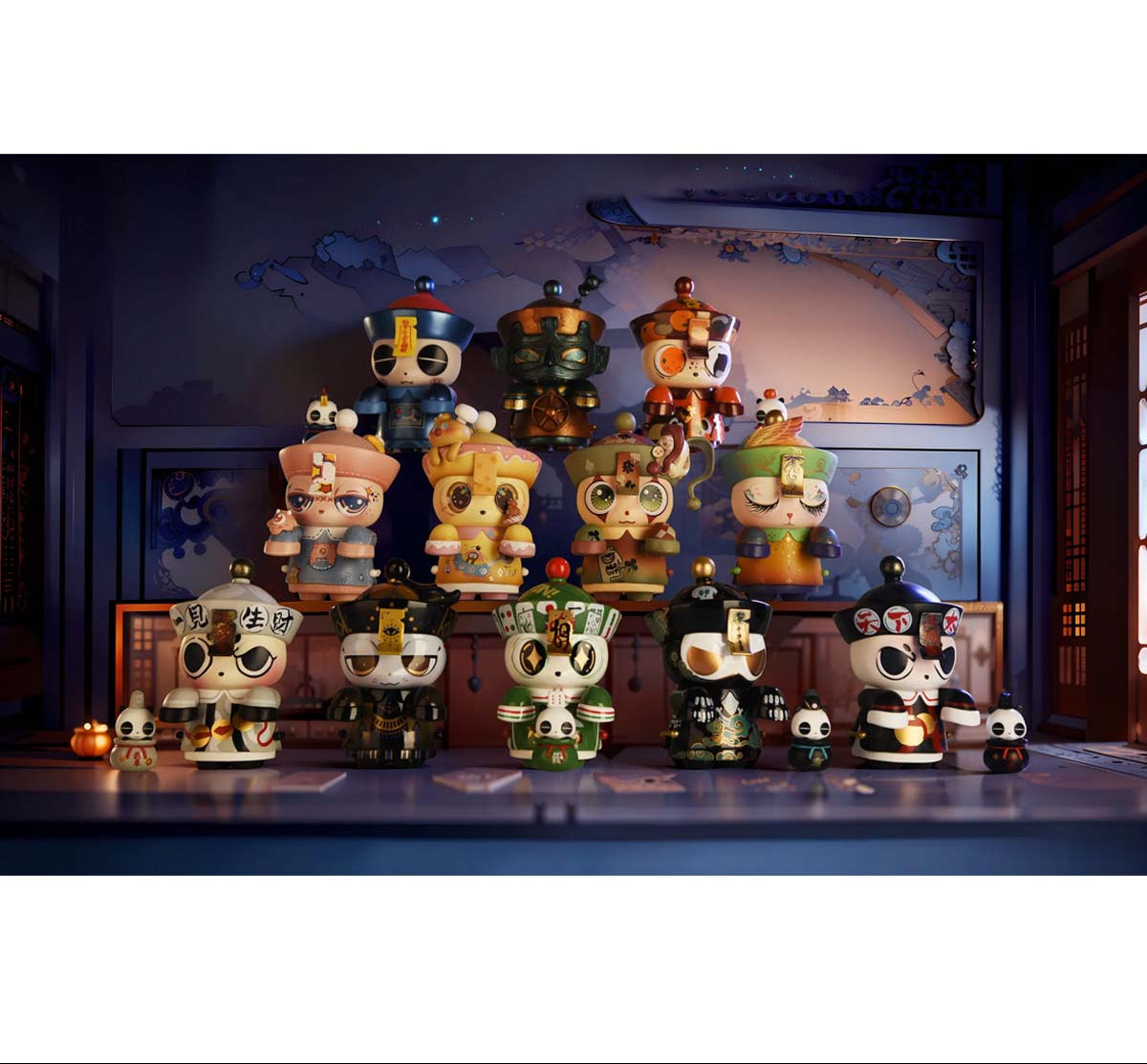 China Moe Town x OPanDee Zombie Party Series 3-Single Box (Random)-M.A Toys-Ace Cards & Collectibles