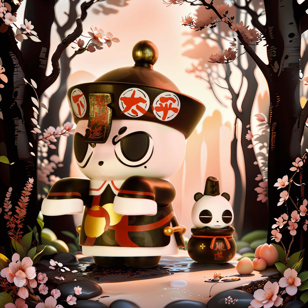 China Moe Town x OPanDee Zombie Party Series 3-Single Box (Random)-M.A Toys-Ace Cards & Collectibles