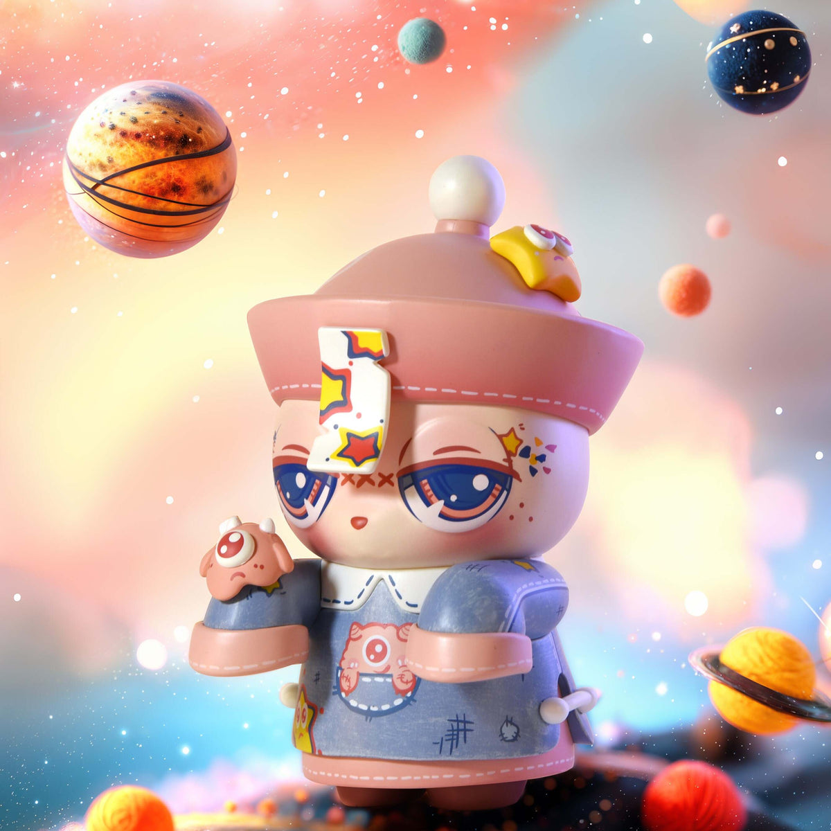 China Moe Town x OPanDee Zombie Party Series 3-Single Box (Random)-M.A Toys-Ace Cards & Collectibles