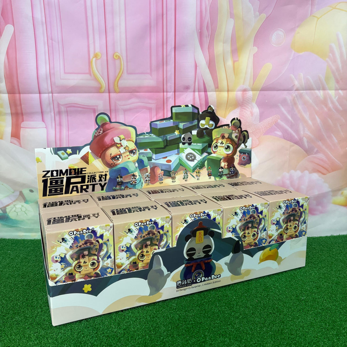 China Moe Town x OPanDee Zombie Party Series 3-Whole Box (10pcs)-M.A Toys-Ace Cards & Collectibles