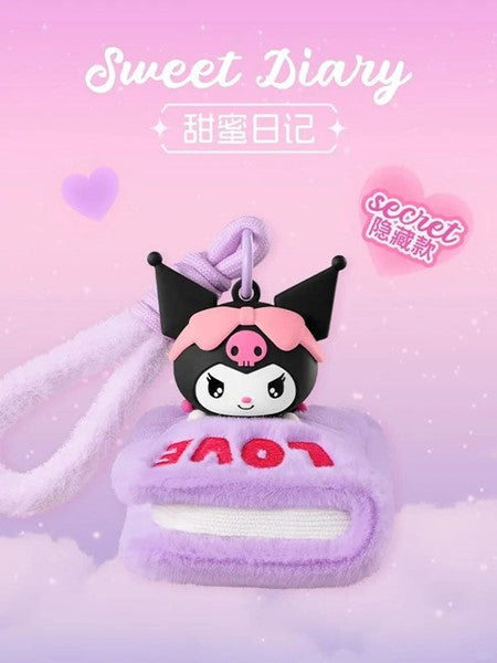 Kuromi Sweet Diary Plush Aromatherapy Blind Box-Single Box (Random)-MarTUBE-Ace Cards & Collectibles
