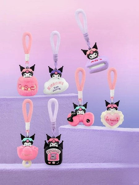 Kuromi Sweet Diary Plush Aromatherapy Blind Box-Single Box (Random)-MarTUBE-Ace Cards & Collectibles