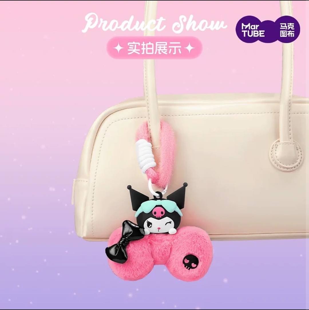 Kuromi Sweet Diary Plush Aromatherapy Blind Box-Single Box (Random)-MarTUBE-Ace Cards & Collectibles