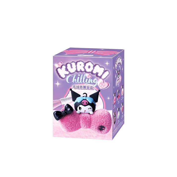 Kuromi Sweet Diary Plush Aromatherapy Blind Box-Single Box (Random)-MarTUBE-Ace Cards & Collectibles