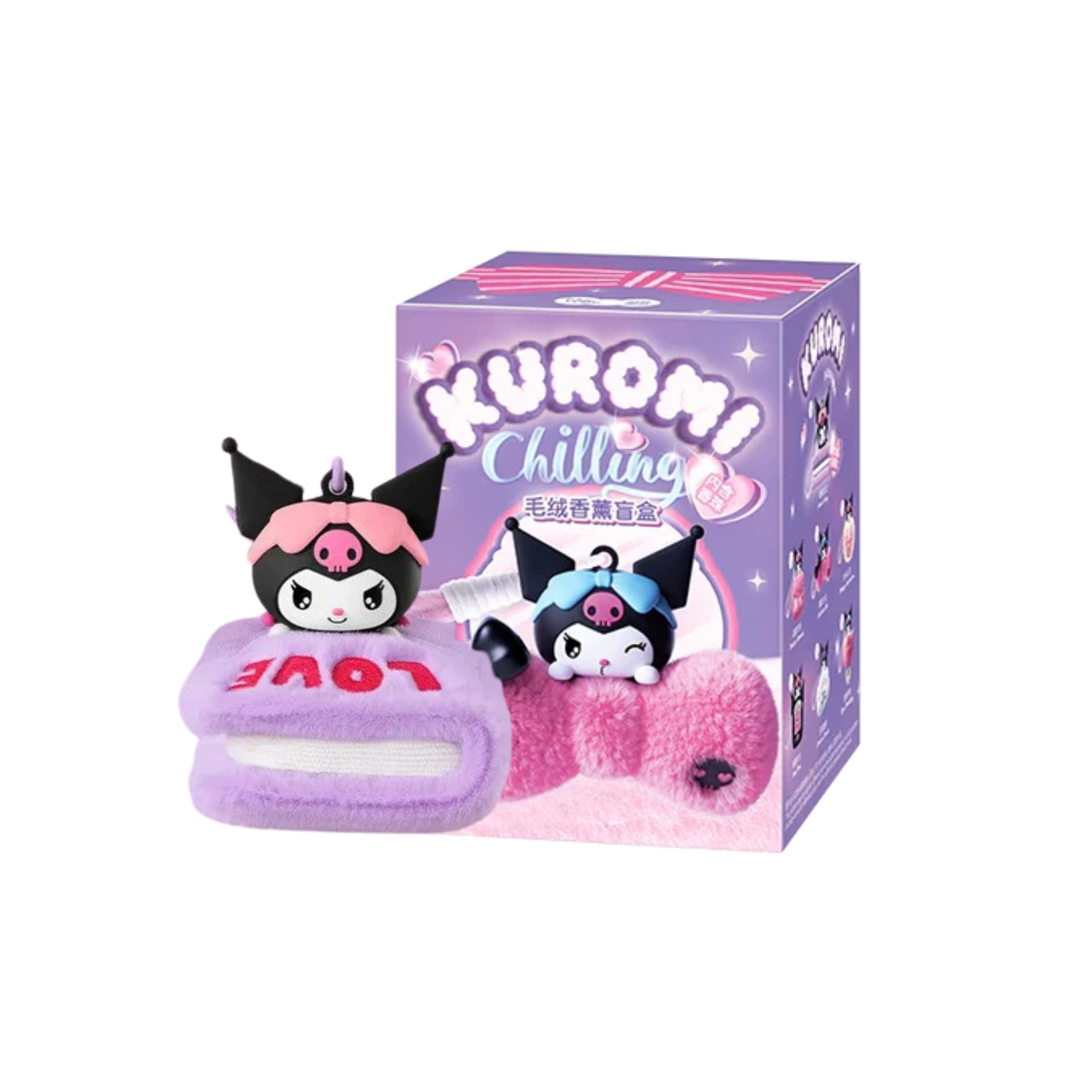 Kuromi Sweet Diary Plush Aromatherapy Blind Box-Single Box (Random)-MarTUBE-Ace Cards & Collectibles