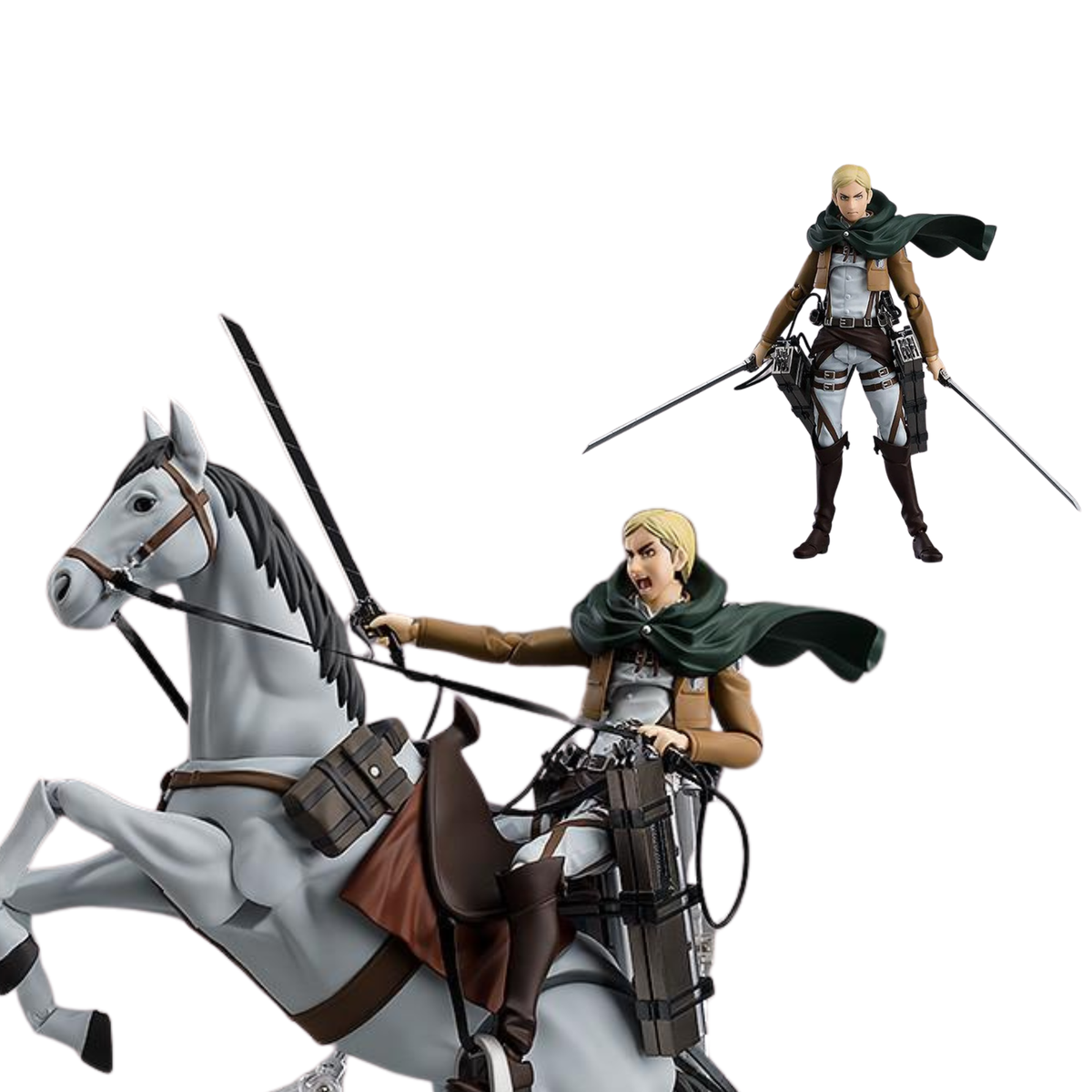 Attack on Titan Figma [446] "Erwin Smith" (Reissue)-Max Factory-Ace Cards & Collectibles
